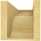 Ekena Millwork 9"W x 18"D x 9"H Wide Bryant Rough Cedar Woodgrain TimberThane Corbel, Primed Tan CORUR09X18X09BRYRCPR - alternate 5